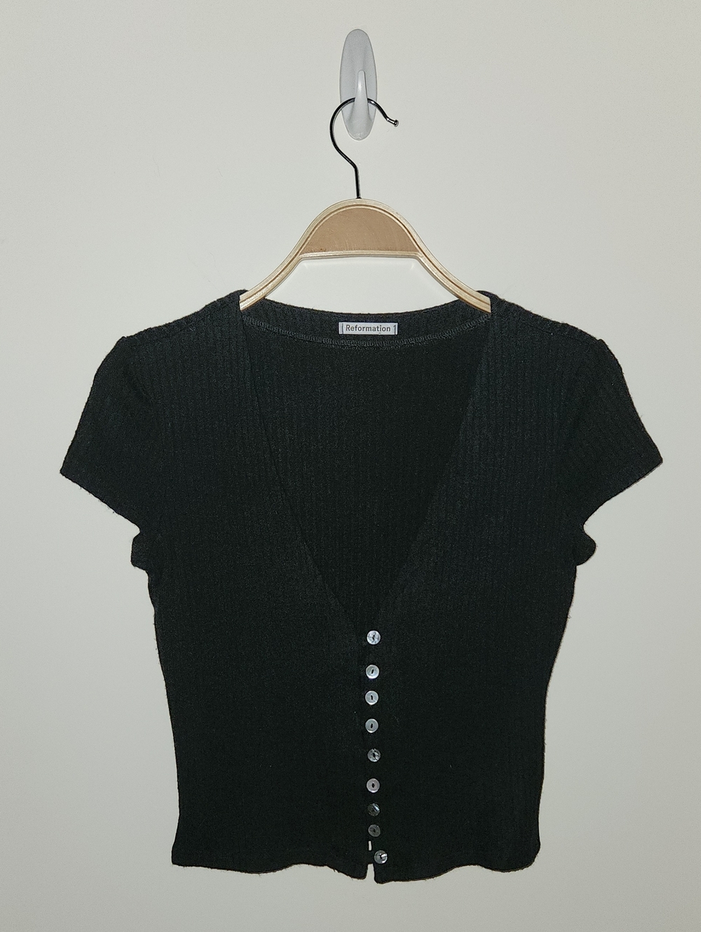 Reformation Nella Knit Top Size Large